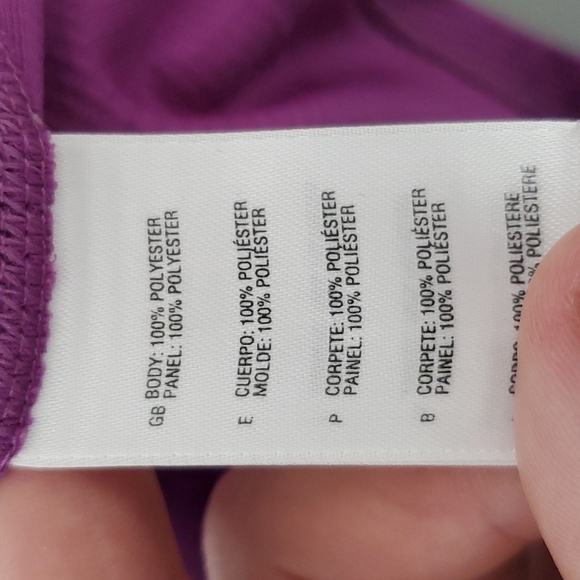 The North Face medium purple vapor wick athletic hoodie - Picture 7 of 8